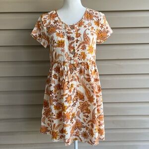 •Ghanda• NWT Lightweight Paisley Clancy Dress - Size XS
